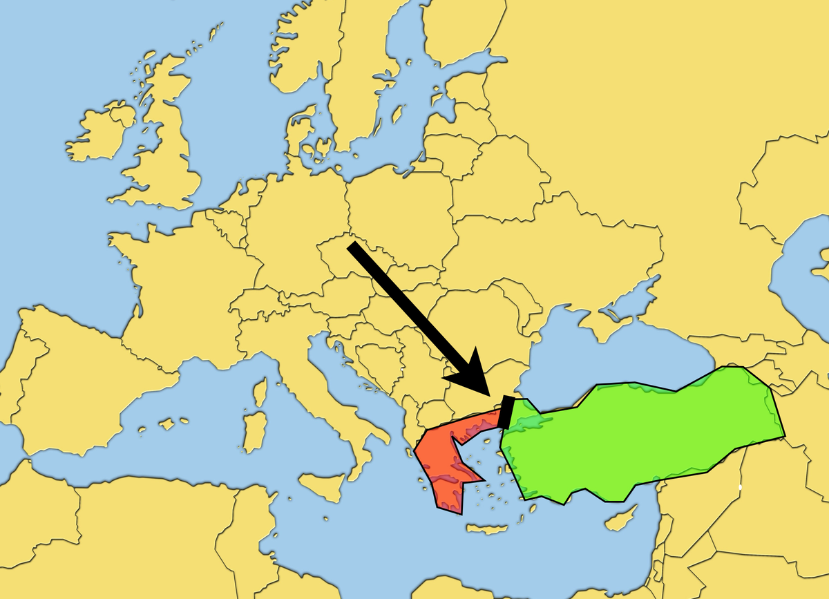 Почему члены НАТО (Турция и Греция) могут начать войну между собой? Важный  факт из географии | Объясняю на пальцах | Дзен