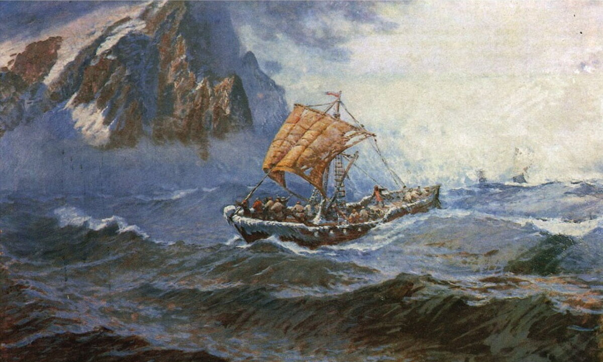По морям студеным