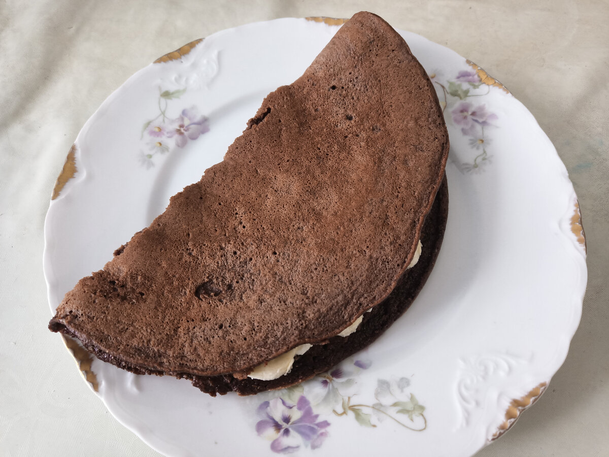 шоколадный овсяноблин