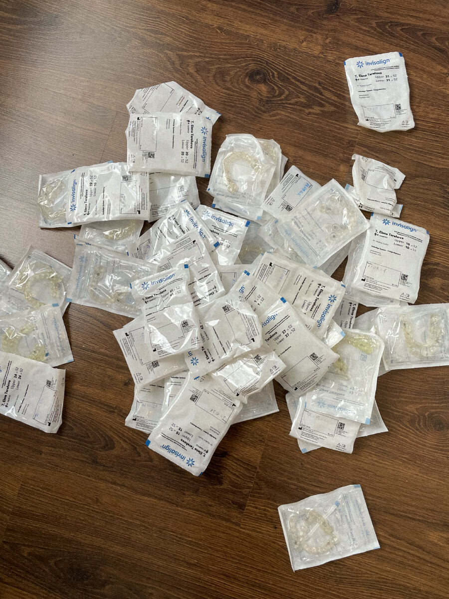 Фото автора. Мои 52 пары кап 🦷🦷🦷
