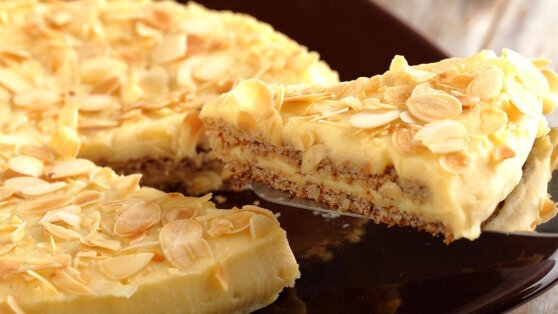    Праздничная кухня: нежный и легкий миндальный торт без муки Анна Белая