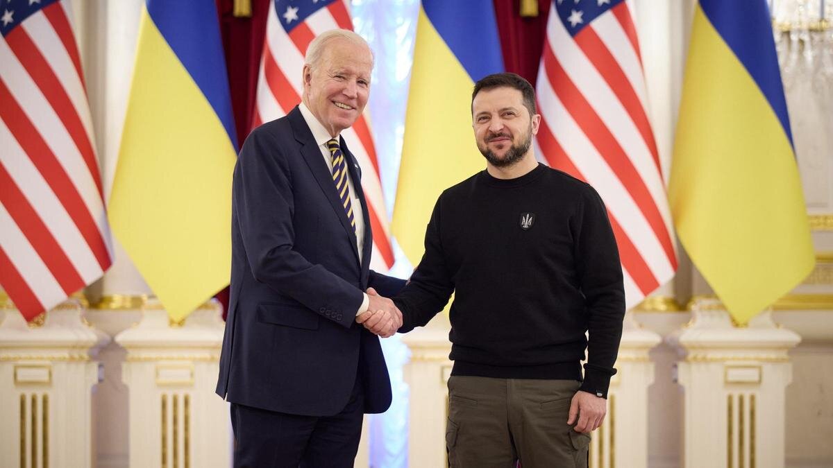    Джо Байден и Владимир Зеленский:facebook.com/zelenskiy.official