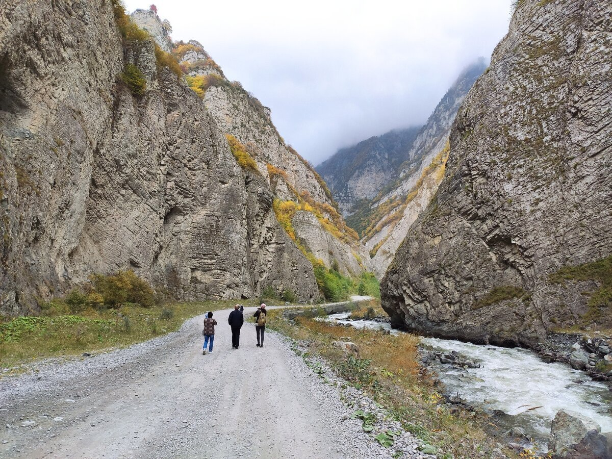 Северная Осетия горы в ноябре