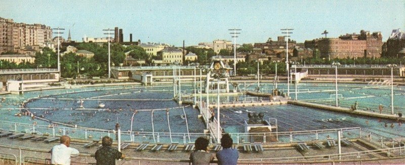 Бассейна месте храма христа спасителя фото Редкие фотографии Москвы 60-х годов Тамара Бурова Дзен