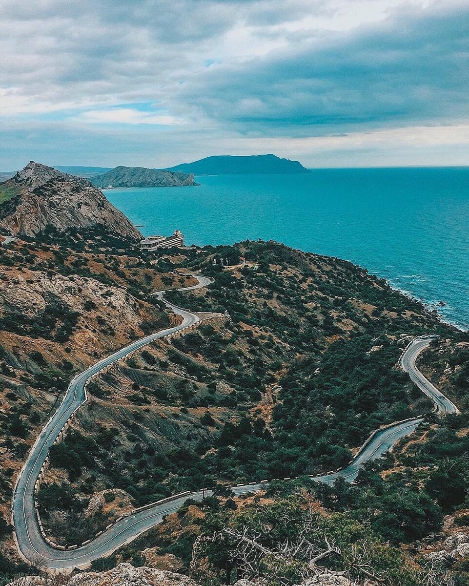 Серпантин Судак Алушта