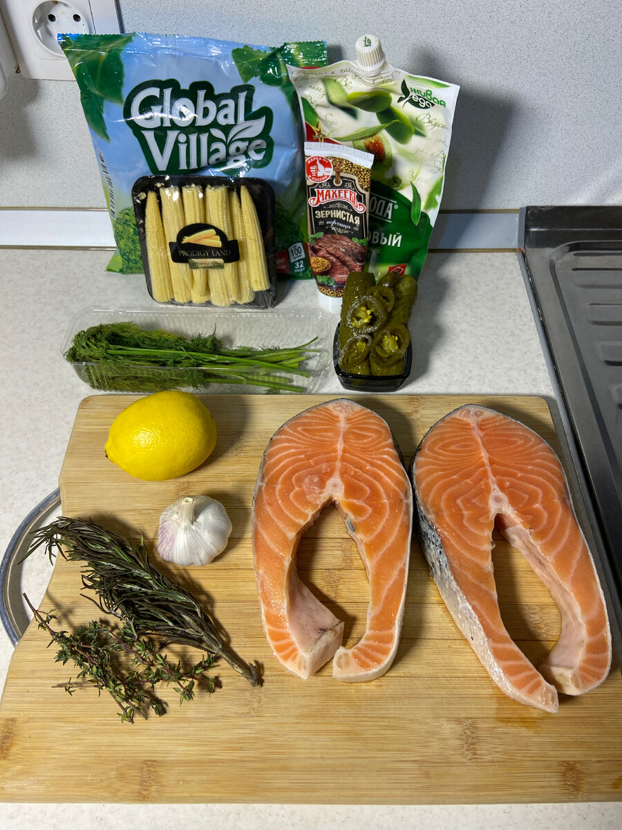 Набор продуктов - всё купили в Окее