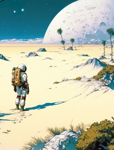 Нейросеть задумчиво рисует Полигон