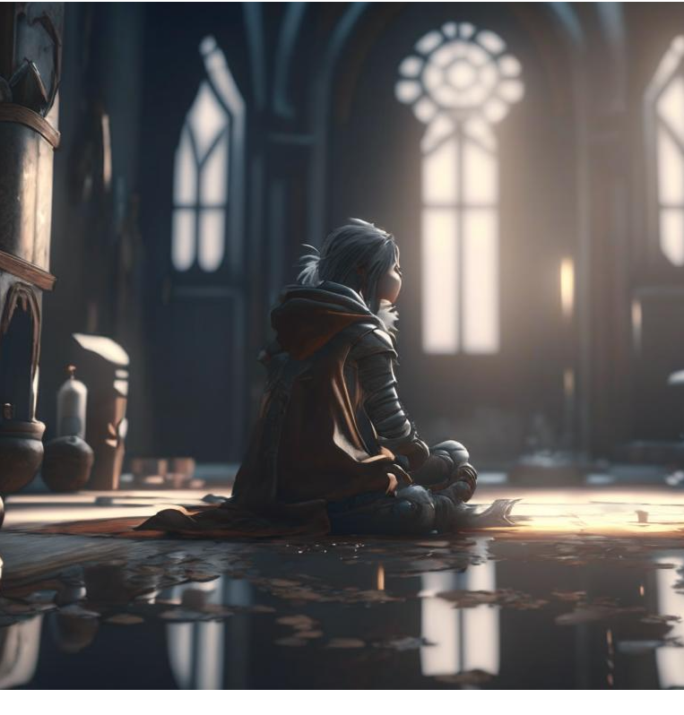 Картинка создана нейросетью Kandinsky 2.1 