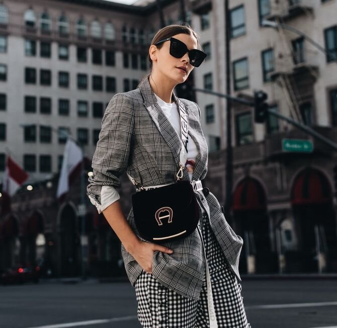 Классический принт гленчек