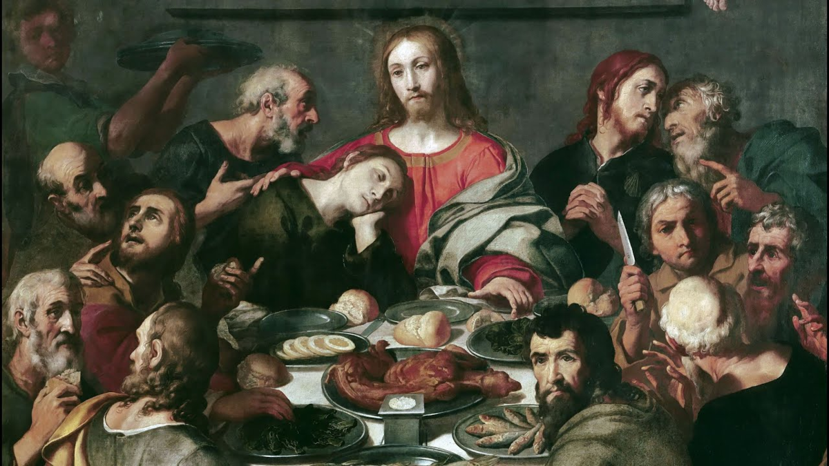 Господь ужин. Даниэле Креспи Тайная вечеря. Тайная вечеря Иисуса Христа с учениками. Тайная вечеря возлежали. Иисус Тайная вечеря.