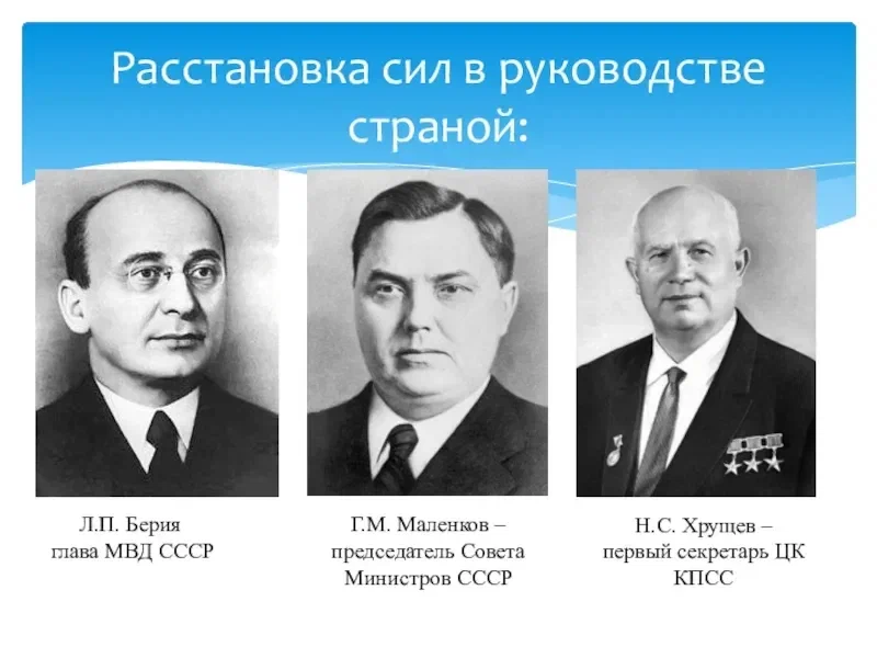 Планы берии на ссср