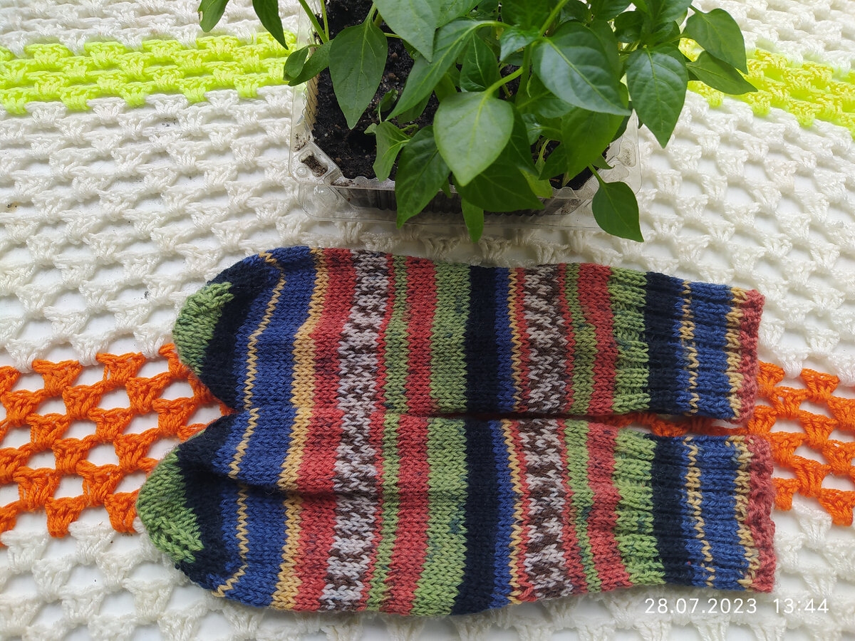 Вязание спицами | носки спицами | работа автора | Фото автора  | Фото 1