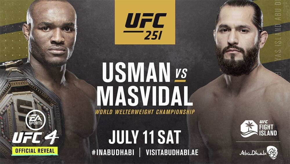 Усман - Масвидал. UFC 251