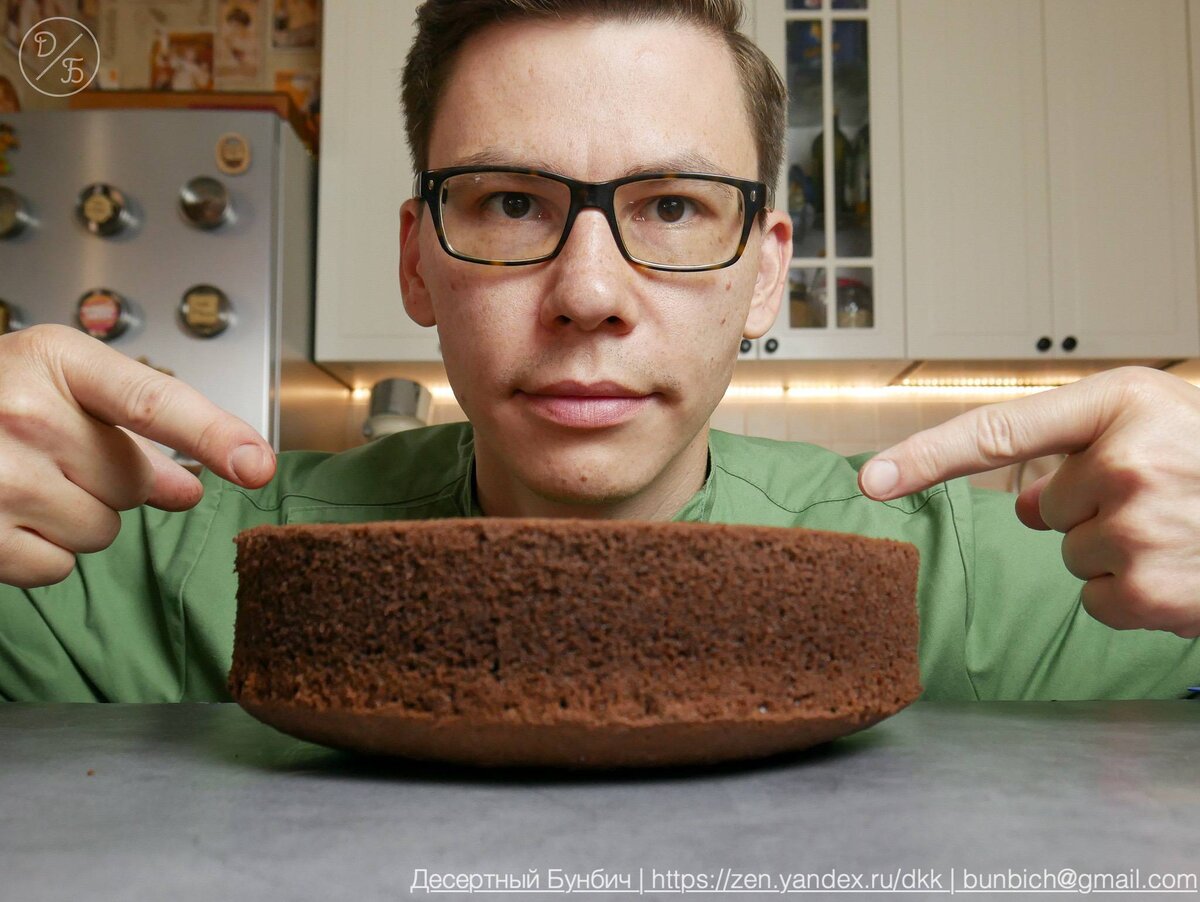 Пышный шоколадный бисквит для торта с какао — простой рецепт + 10 фото