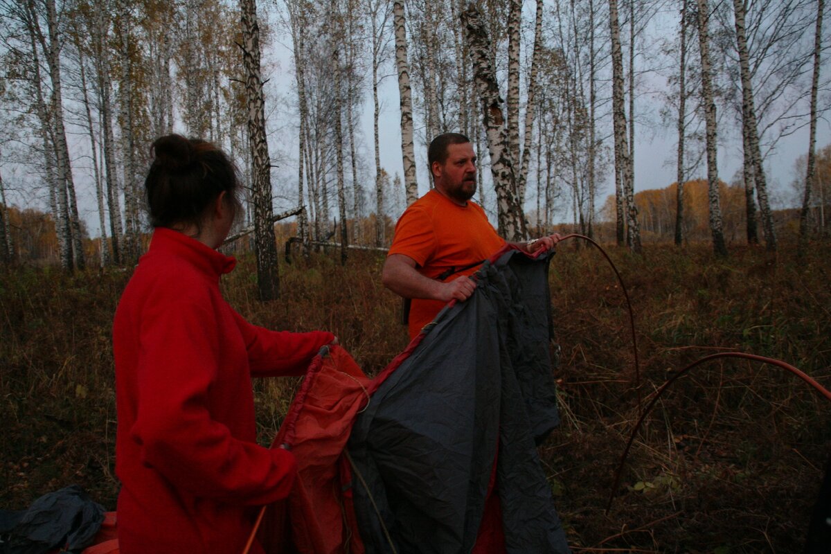 О постановке палатки (листайте!)