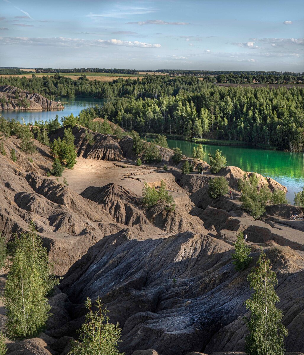 Потухшие вулканы и горные массивы Тульской области (Романцевские горы или Ушаковские карьеры)
