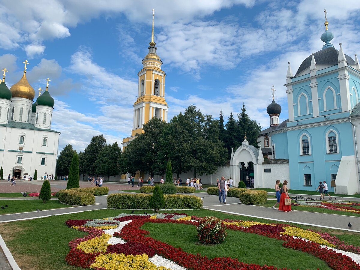 Вот, например, старый центр Коломны.