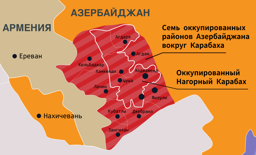 7 Оккупированных районов Азербайджана. Оккупированные территории Азербайджана на карте. Карабах и 7 районов на карте. Территория Нагорного Карабаха на карте. Какие села требует азербайджан