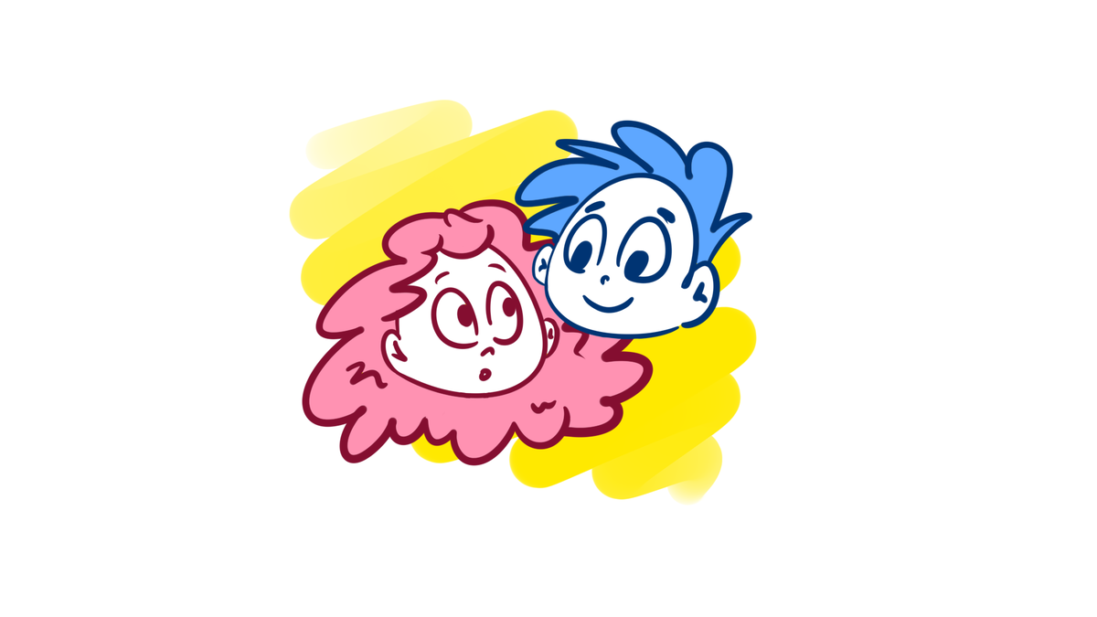 Самый первый дизайн персонажей