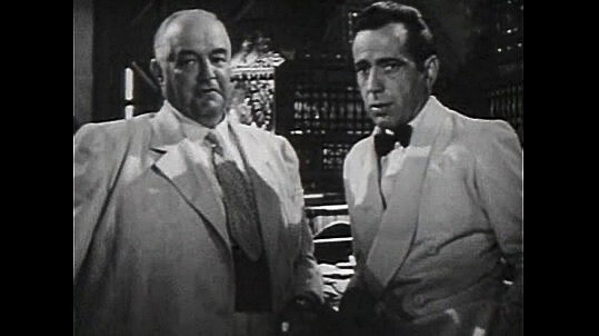 Кадр из фильма "Касабланка", 1942 г.