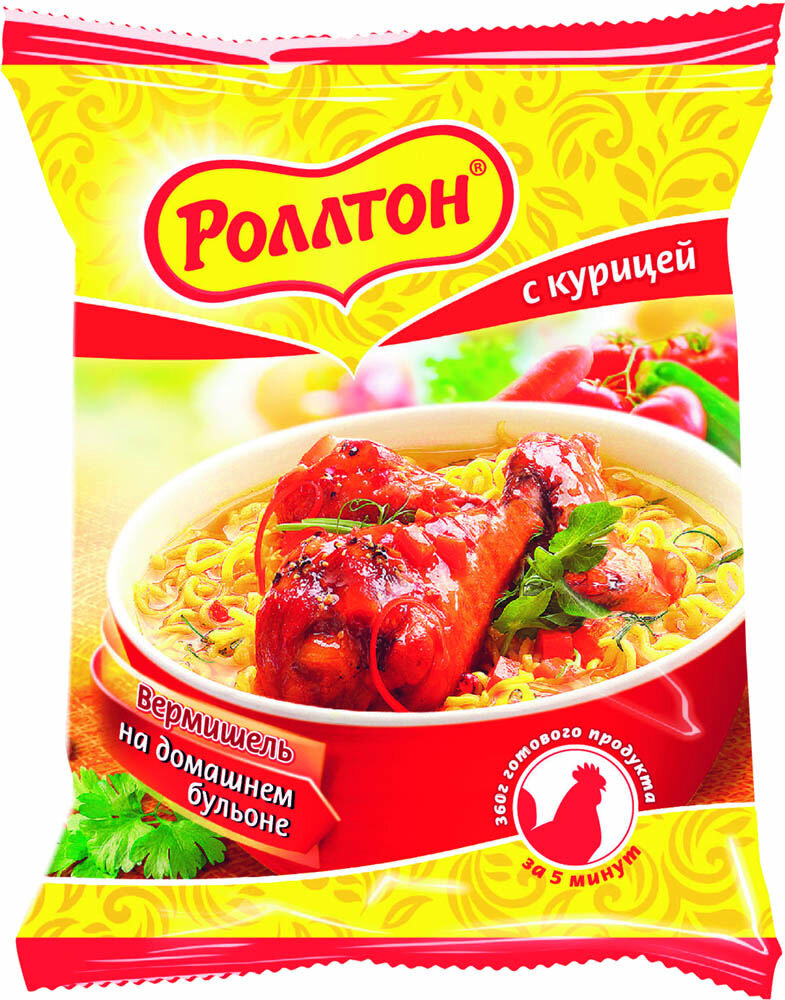 Лапша быстрого приготовления "Роллтон". Источник фото яндекс картинки