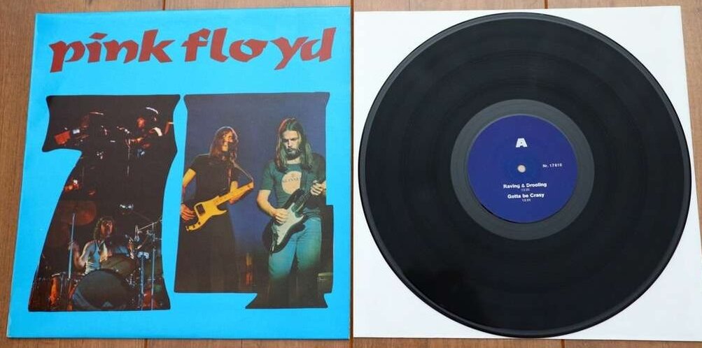 Pink Floyd «British Winter Tour 74», выпуск 1975 г.