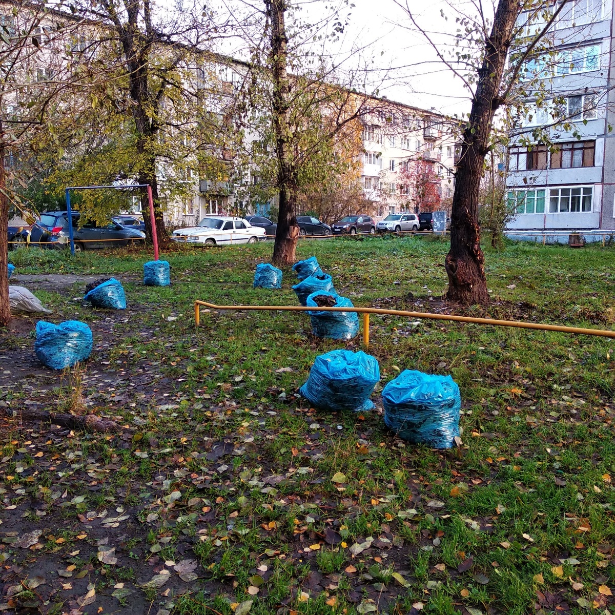Новосибирск, ул. Ленинградская. Октябрь 2020.