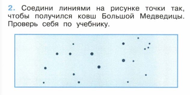 Капитан ответил большая медведица похожа на перевернутый ковш схема предложения