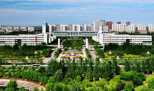 Незаселенный китайский город Канбаши