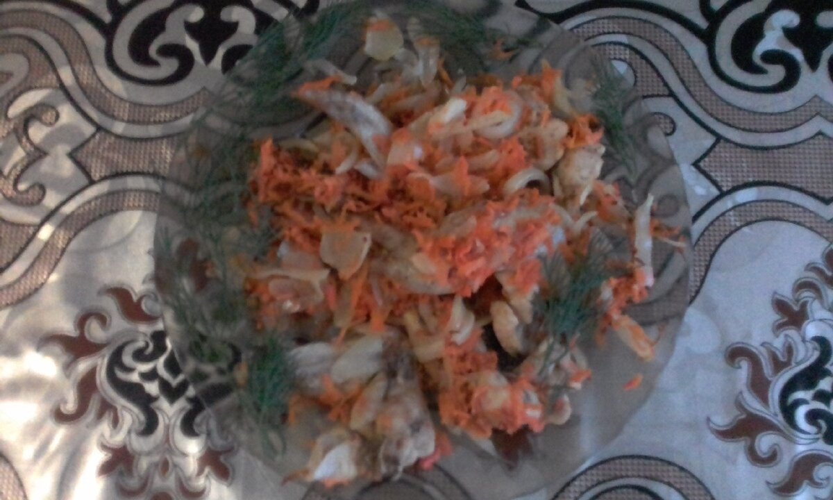 Куриные крылышки с овощами