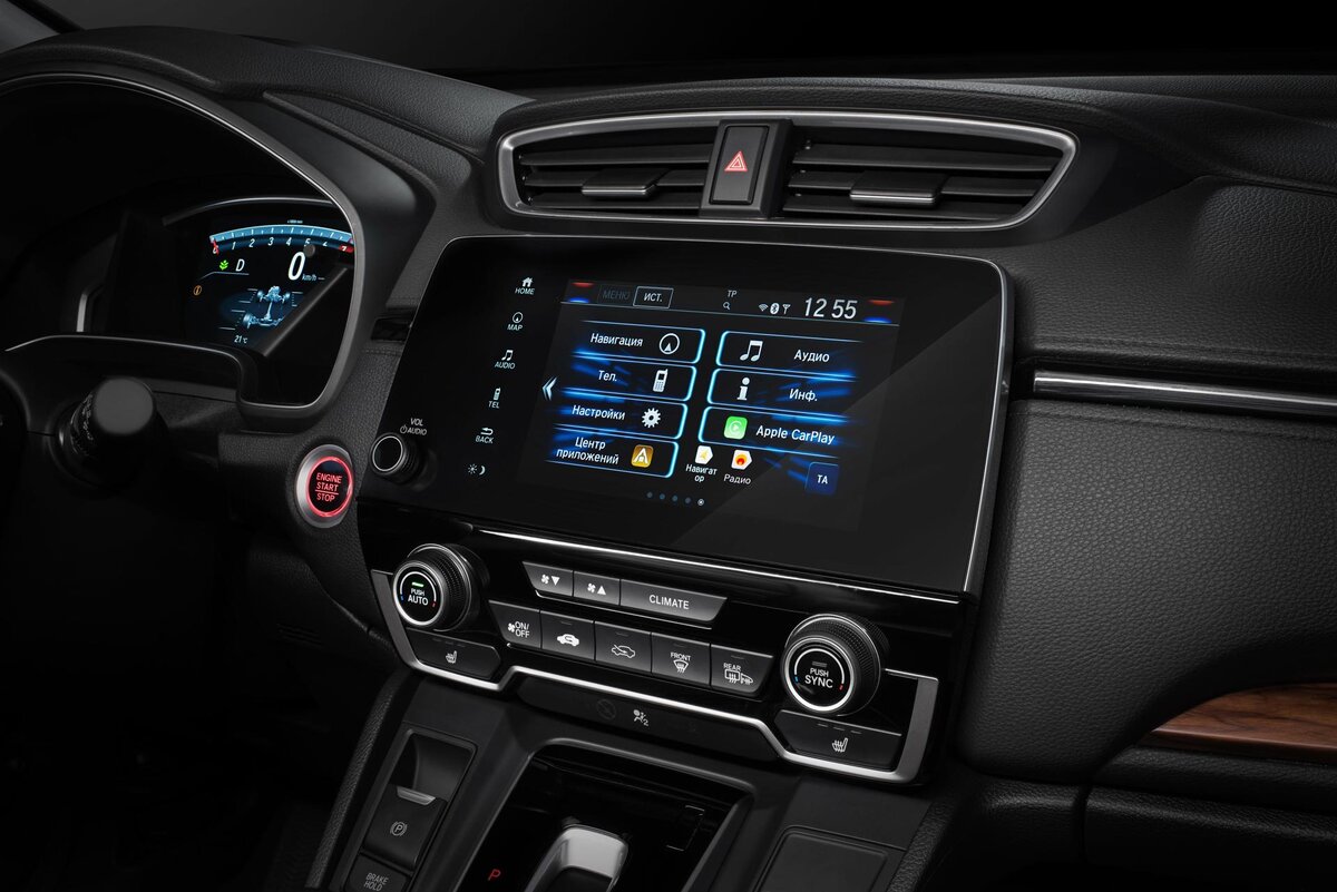 Панель управления автомобилем Honda CR-V