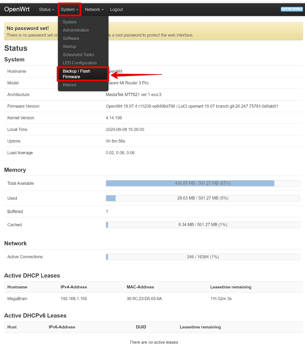 Mi router pro openwrt sale