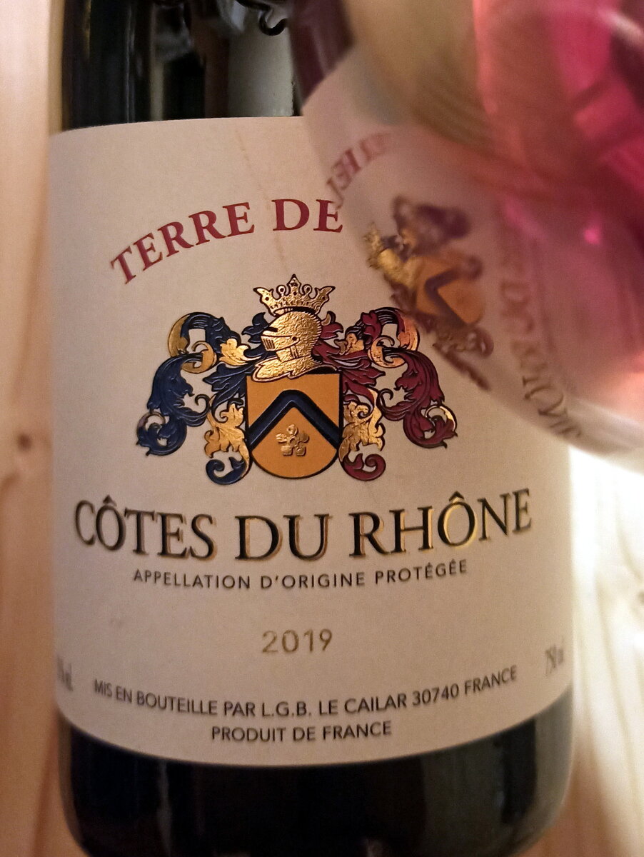 Terre de Crus Côtes du Rhône, 2019