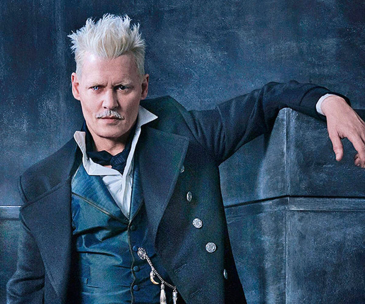 Джонни в образе Гриндевальда