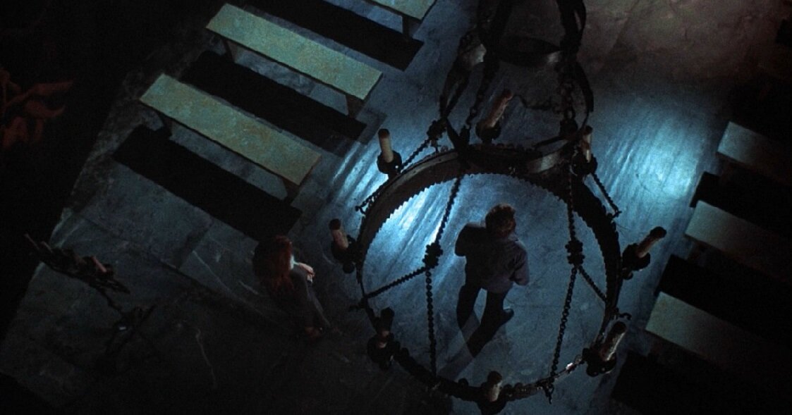 Кадр из фильма "Легенда адского дома" 1973Г. Великобритания. Ужасы.