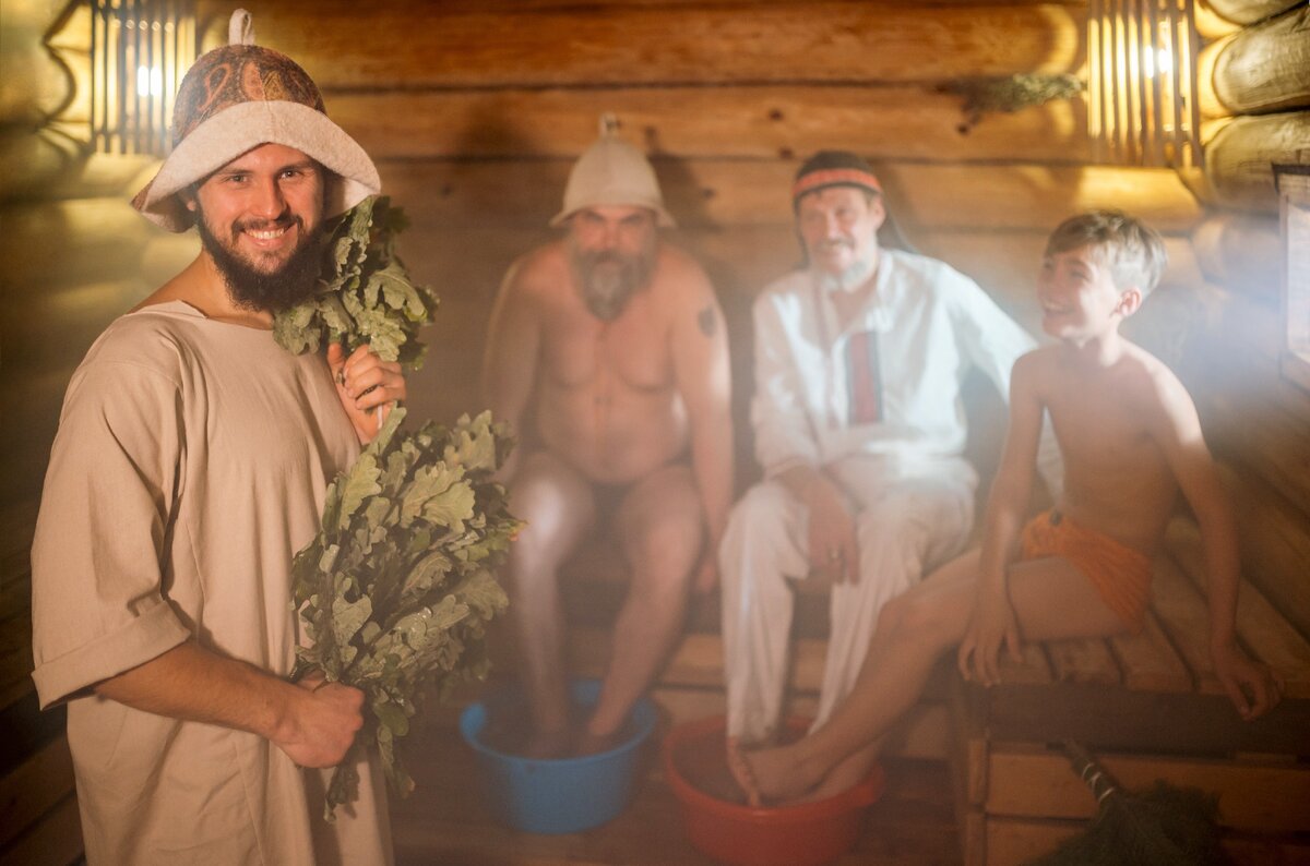 Общественные мужские бани в Красноярске