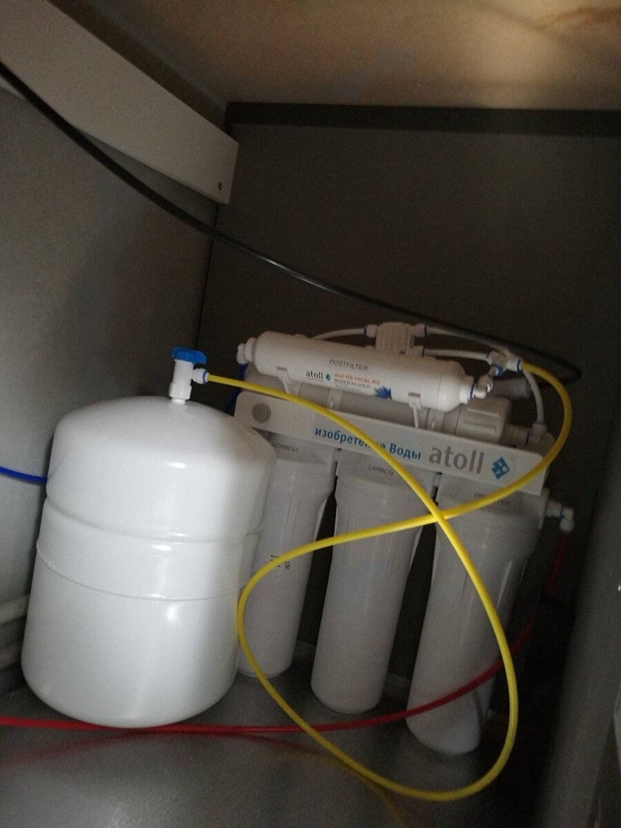 Обратный осмос для креветок