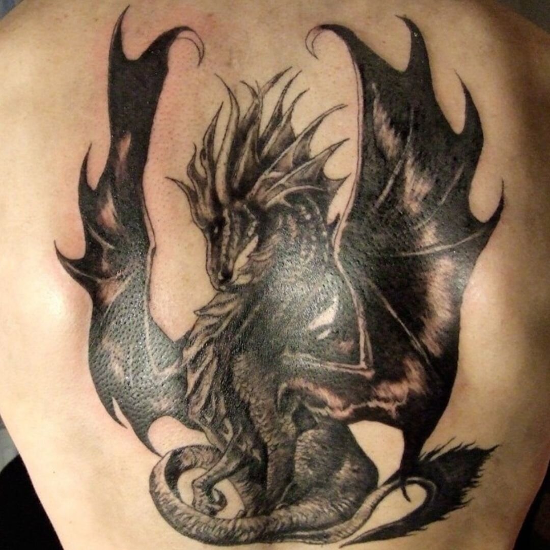 Влияние цвета дракона на значение татуировки