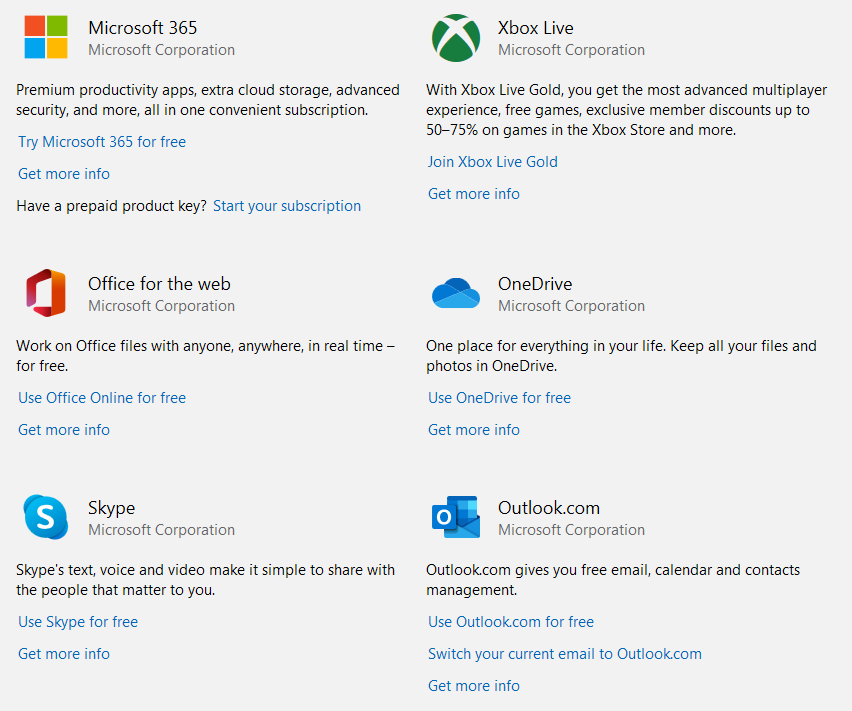 Логин и пароль от учётной записи Microsoft даёт доступ к вашему личному пространству