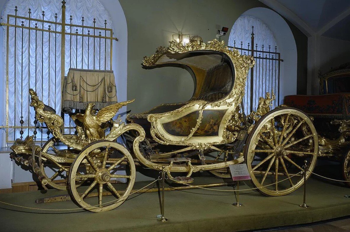 Летняя коляска 18 века. Источник фото: pl.pinterest.com