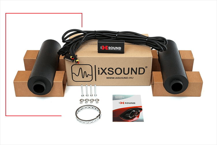 Активный электронный выхлоп iXsound