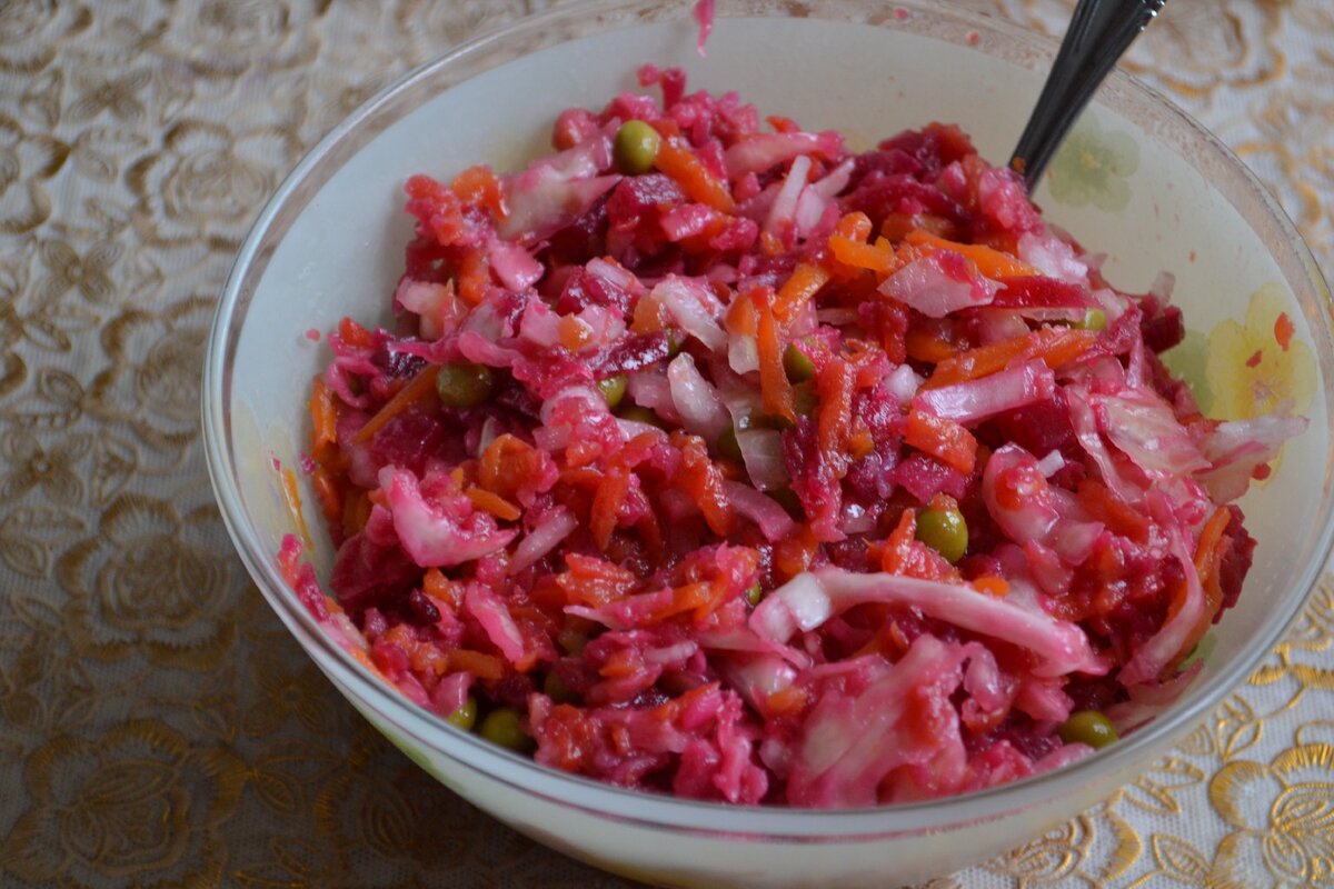 Винегрет: просто готовить