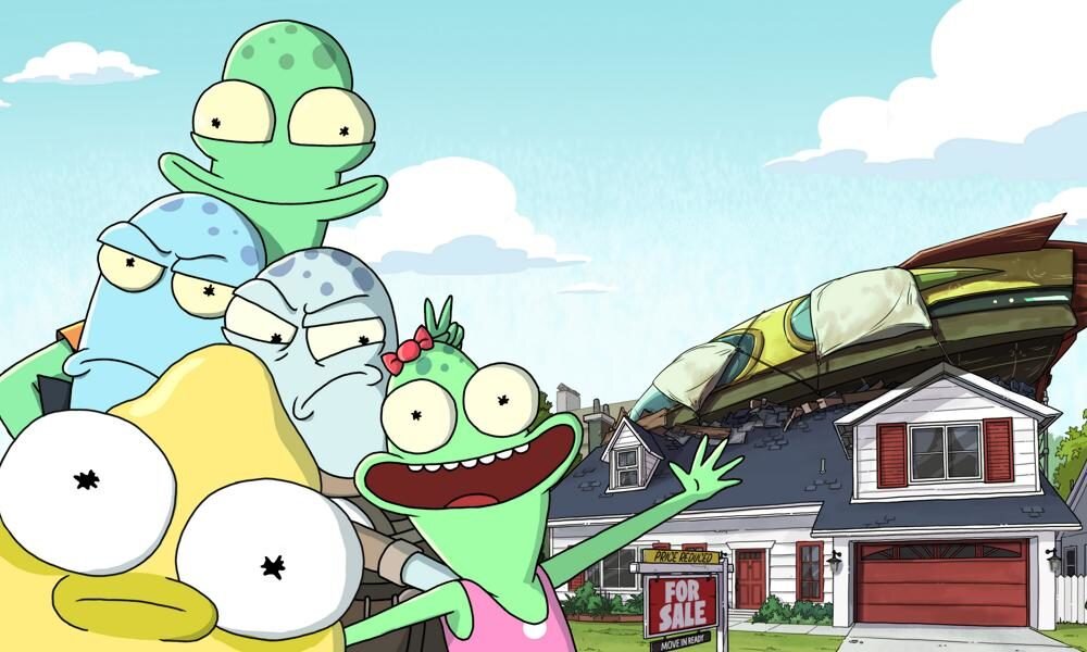 Кадр из мультсериала "Обратная сторона Земли" 