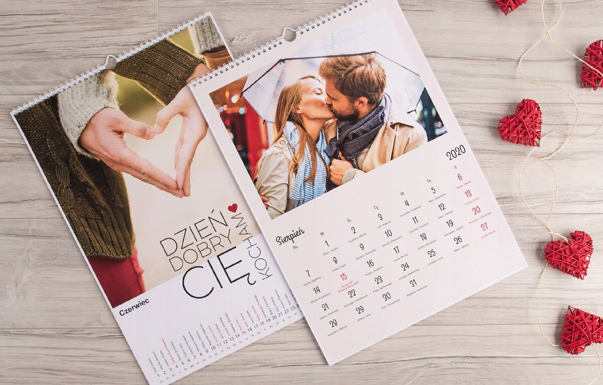 Календари со своими фото, создание фото календарей