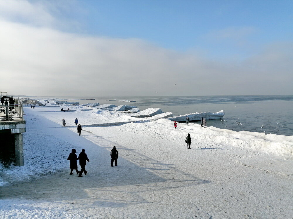 Зеленоградск зимой фото