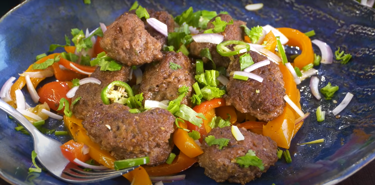 Фрикадельки в восточном стиле