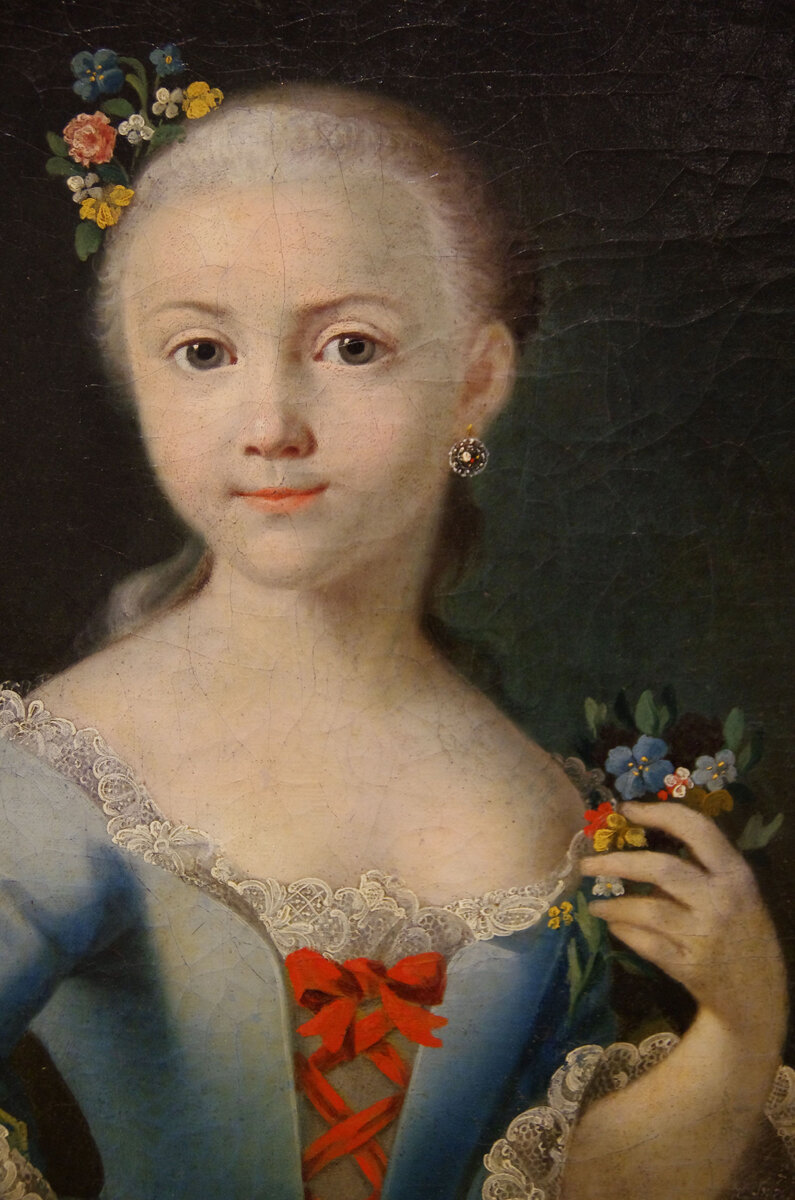 Юная Елизавета первая.