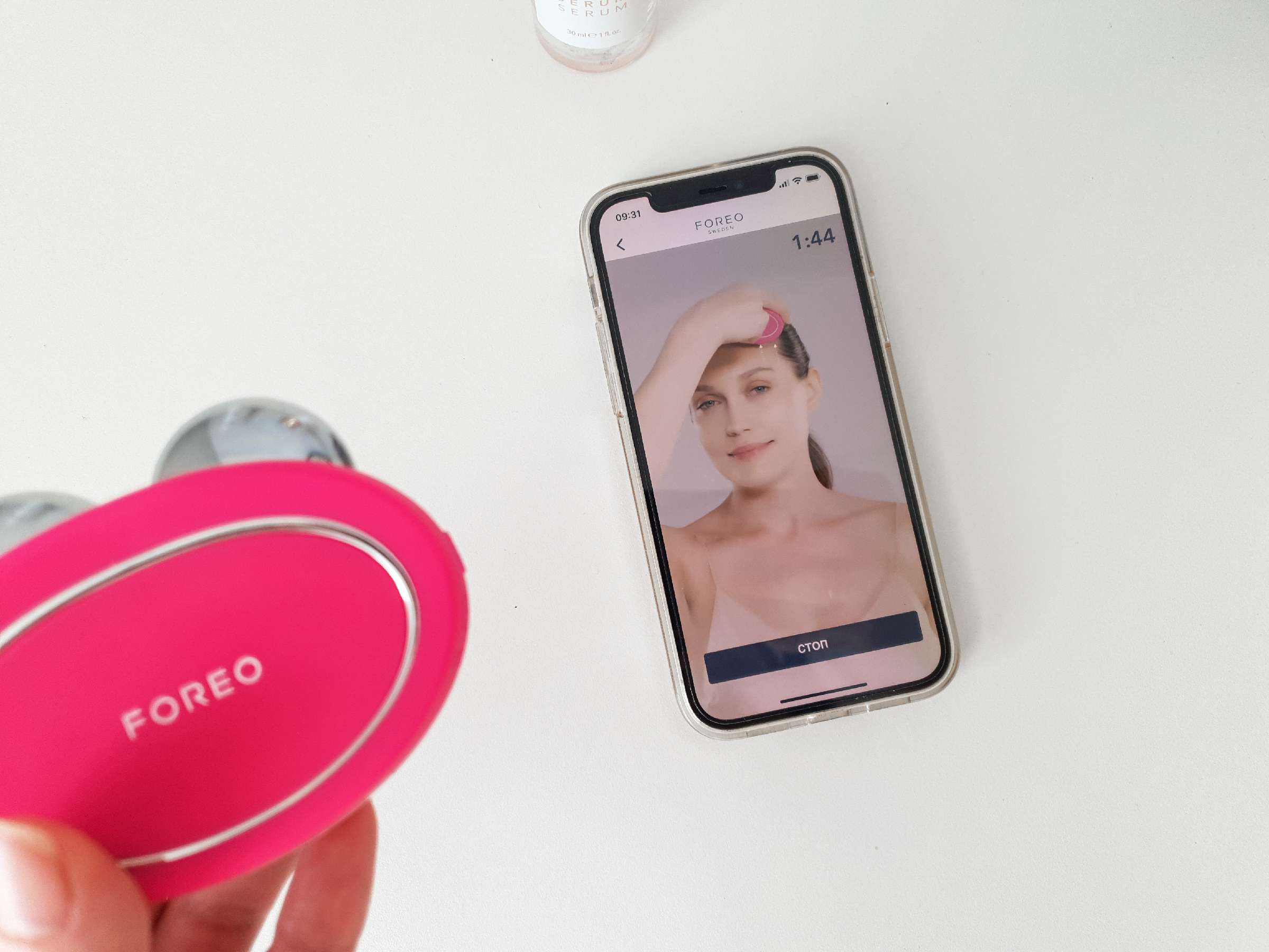 Подтяжка овала лица без инъекций в домашних условиях: микротоки FOREO BEAR3