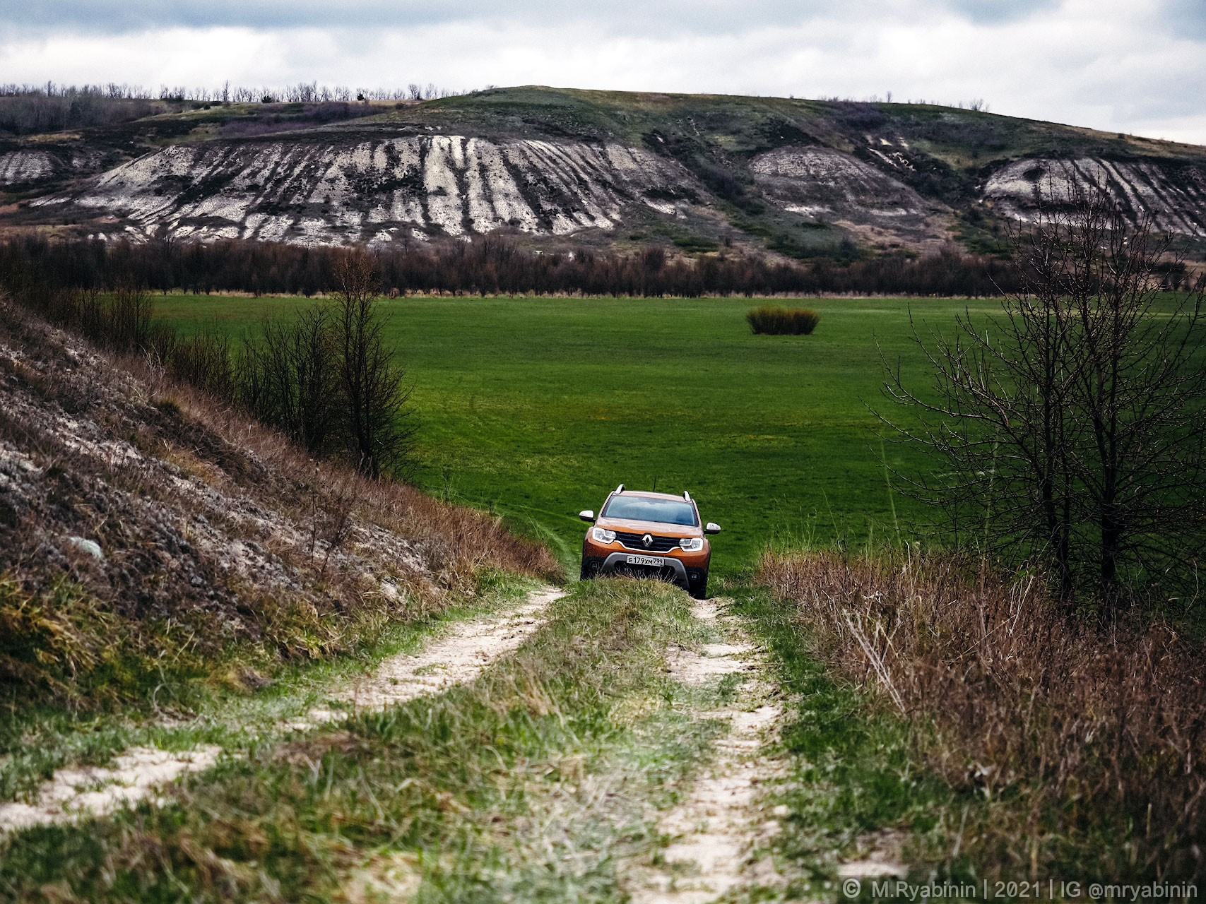 Путешествие по меловым горам на новом Renault Duster5