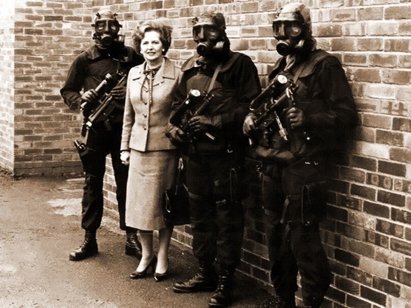 Маргарет Тэтчер бойцы и SAS